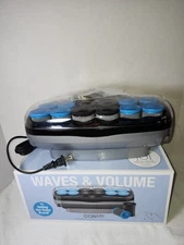 CONAIR WAVES & VOLUME HOT HAIR CURLERS, ROLLERS