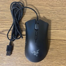 Razer DeathAdder Elite Wired Right Handed Gaming Mouse RZ01-0201 Tested Working