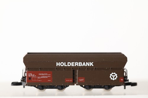 Märklin mini-club Z Selbstentladewagen HOLDERBANK Cement SBB-CFF (360128) | Condition: Gebraucht