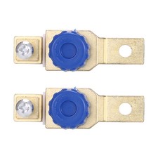 2 PCS Motorcycle Motor Battery Cutoff Disconnect Leakage Zinc Alloy A4Z5