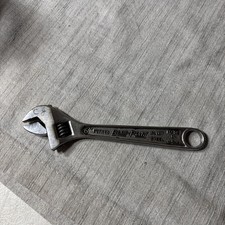 Vintage Blue-point 6 Adjustable Wrench Forged Alloy Steel Made In Usa Snap-on Vintage Blue-point 6 Adjustable Wrench Forged Alloy Steel Made In Usa Snap-on