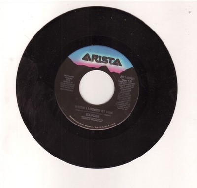 1989 Expose When I Looked At Him Vinyl 45 NM