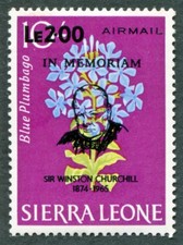 SIERRA LEONE 1965 2l na 10s SG376 w idealnym stanie MH FG Margai Churchill Upamiętnienie #C01
