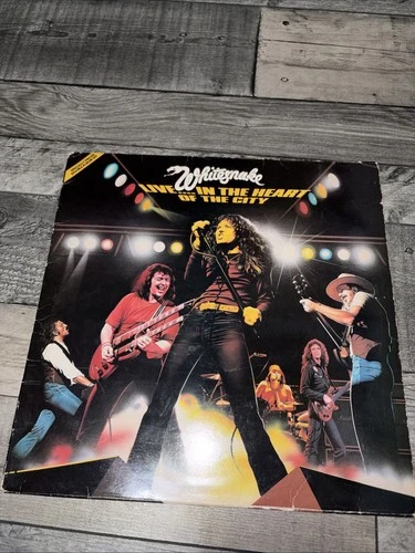 Whitesnake - Live In The Heart Of The City - 12” Vinyl Record 2xLP - 1980 UK VGC