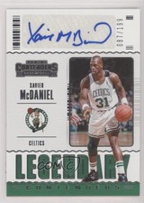 2020-21 Panini Contenders Legendary 87/199 Xavier McDaniel #LC-XMC Auto 01l2