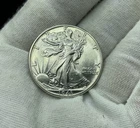 1943 p silver Walking Liberty Half Dollar AU M515