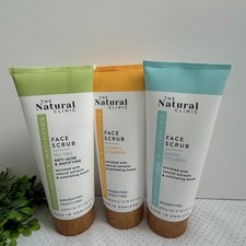 The Natural Clinic Vitamin C & Turmeric, Anti Acne, Marine Collagen Face Scrub