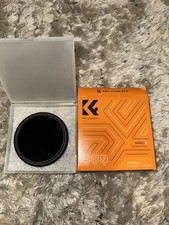 K F Concept 67mm Variable ND2-ND400 ND Lens Filter for Camera Lenses