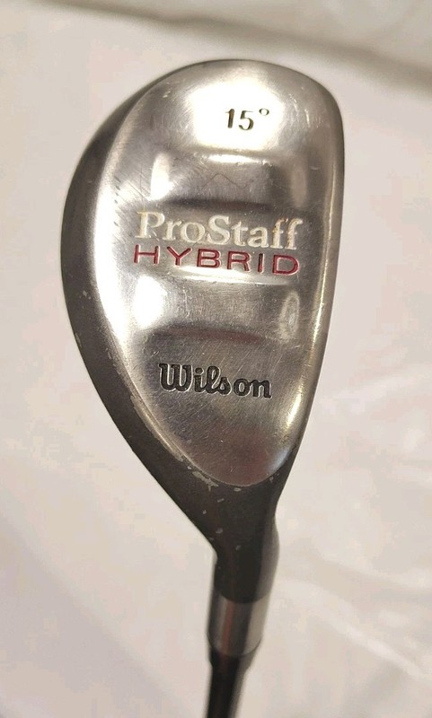 Wilson Pro Staff RH Hybrid 15° 17-4 Stainless Graphite Shaft Men's Flex Org Grip