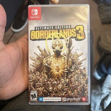 Replacement Case NO GAME Borderlands 3 for Nintendo Switch