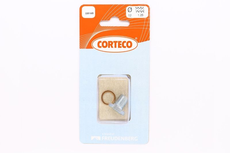 For Corteco Simeringi/Sealing 220156S Sealing Plug, Oil Sump