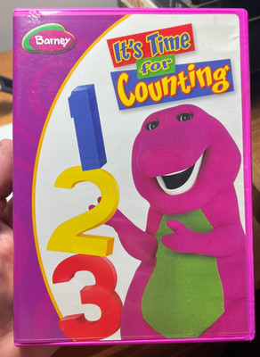 Barney - Its Time For Counting (DVD, 2006) Tested! Good cond!
