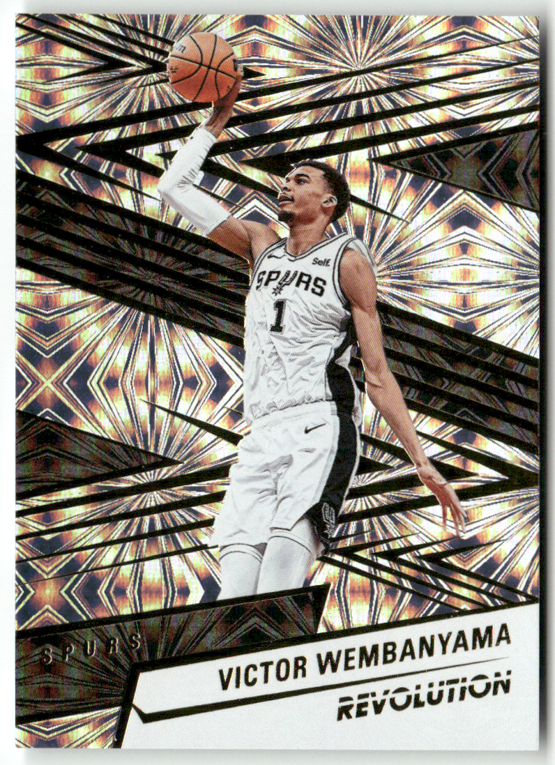 2024-25 Panini NBA Revolution No. 79 Victor Wembanyama Fireworks 61/149