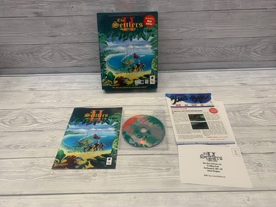 Die Siedler II Mission CD Big Box PC CD-ROM Blue Byte 1997 Selten Retro Spiel