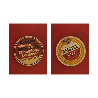 Amstel Champions League Brauerei Bierdeckel Bier