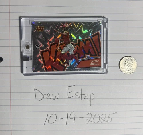 2024 Panini Kaboom- Horizontal Jayden Daniels (RC)… Good corners and surface.