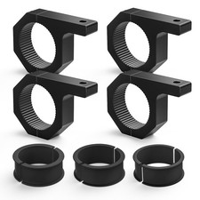 Nilight 4PCS Roll Bar Clamps Mounting Brackets LED Light Mount Clamp Tube Lig...