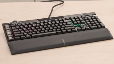 Corsair K100 RGB optisch-mechanische schwarze Gaming Tastatur (CH-912A01A-UK/RF)