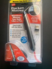 Pocket Mouse Wireless Pen Mouse With USB Rece...