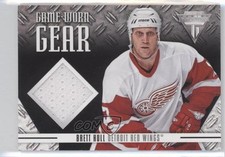 2012 Panini Rookie Anthology Titanium Game Worn Gear Brett Hull #GG-BH HOF 0c3