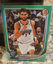 2025 Bowman Chrome Santi Aldama Green/99