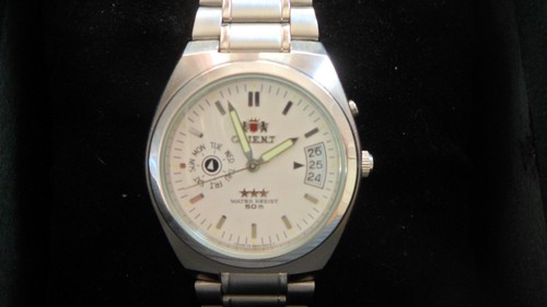 orient 3 Star EM5L-CO CA automatik uhren herren. NEU!!! - Bild 2 von 9