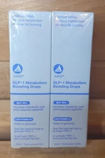 AAFQ GLP-1 Metabolism Boosting Drops Two Boxes 1 Fl. Oz. 30 ml. - 2 Boxes