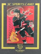 2025-26 Fleer Flair Hot Hues 5 OF 32 Seth Jarvis FCBZM2