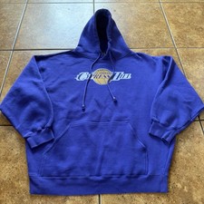 Vintage Cypress Hill Hoodie XL Purple Hip Hop Lakers Rap Graphic Rare