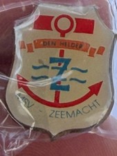 MSV Zeemacht - Den Helder - Small shield pin badge