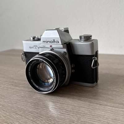 Minolta SRT 101 w/ MC Rokkor PF 55mm f/1.7 Prime Lens Japan