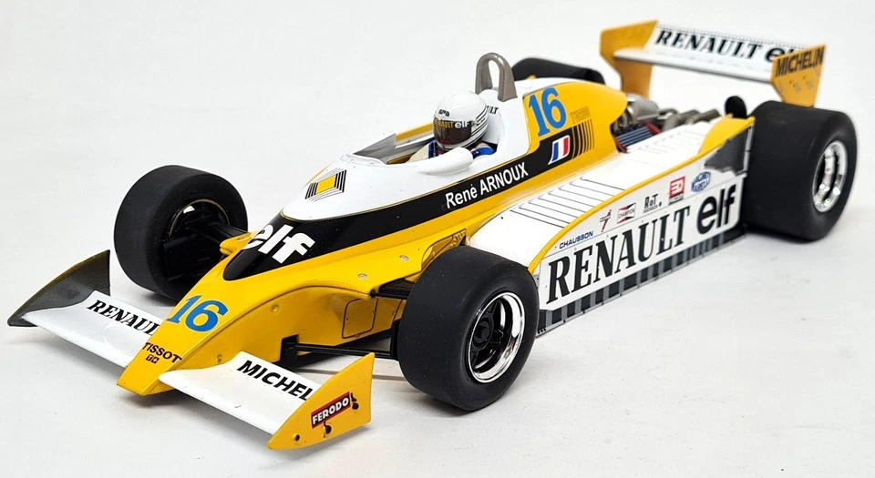 MCG 1/18 Renault RS10 British GP 1979 #16 Rene Arnoux Diecast model F1 car - Image 4 of 4