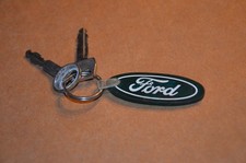 Vintage Ford Keychain And Two 2 Ford Keys