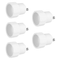 5X Lampensockel Adapter GU10 Auf E14 Fassung Sockel Stecker GlüHbirne Lampe Led