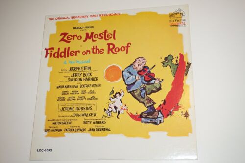 Zero Mostel in Fiddler on the Roof LOC - 1093 MONO  1964 NM/EX - Picture 1 of 4