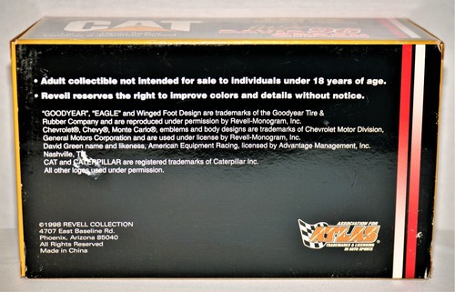Revell Collection David Green #96 Caterpillar 1998 Monte Carlo – Scale 1:24 - Picture 5 of 9