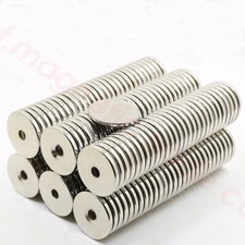 Wholesale 25X3 mm Hole 5mm Dics Strong Magnet Rare Earth Neodymium Permanent N50
