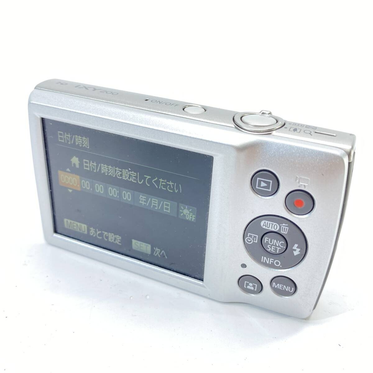 Canon PowerShot IXY 200 Ixy200 Digital Camera Silver with