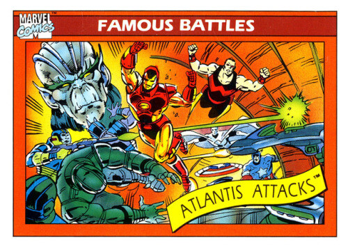 Marvel Universe Series I Singles | Impel 1990 Complete Your Card Set - Picture 86 of 125