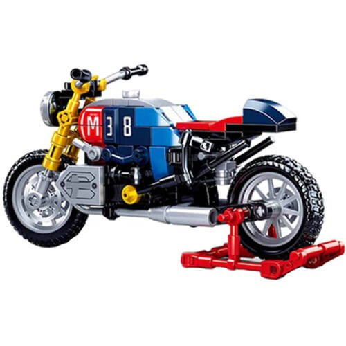 High Quality Model Bricks Series Sluban Cafe Racer Motorcycle Ages 6+ and Up - Picture 2 of 3