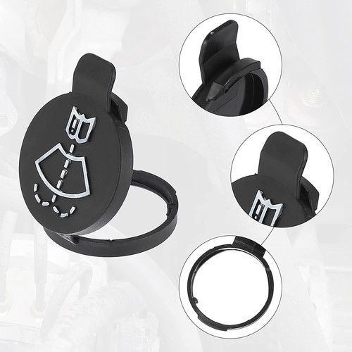 Windshield Washer Fluid Reservoir Bottle Tank Cap for Buick Cadillac Chevy GM... - Picture 3 of 8