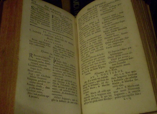 OFFICE DE LA NUIT ET DE LAUDES : Automne, tome 1 / Les Libraires Associés, 1760 - Imagen 3 de 7