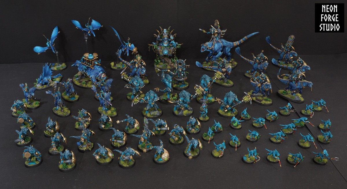 F*9様 WATWING Seraphim コンプリートセット Age of Sigmar Seraphon Army Commission | eBay