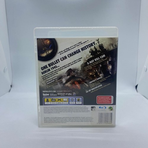 Sniper Elite V2 Sony Playstation 3 PS3 Game - VGC FREE SHIPPING - Picture 2 of 2
