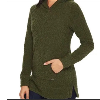 Crossover Hooded Cable Wool Blend 