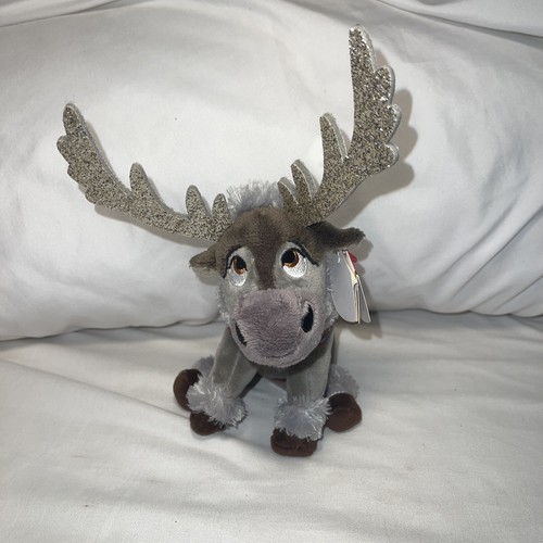Ty Sparkle Sven Frozen 2 Disney Beanie buddies collection 10” Small NWT - Picture 10 of 10