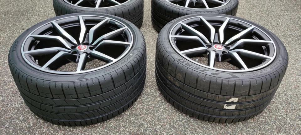 Original Jaguar F-Type SVR Maelstrom 20" 4X Reifen Np. 7300€ Wheels - Bild 3 von 4