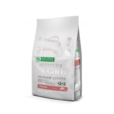 4771317456700 NATURE'S PROTECTION Superior Care White Dogs Grain Free Start