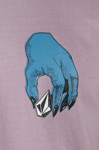 Camiseta Volcom Hombre Púrpura Piedra Azul Mano L/S (584) - Imagen 6 de 7