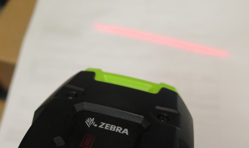 Zebra Motorola Symbol Barcode Scanner Li3678 -SR w/ Cradle USB+battery 113 - Picture 3 of 3